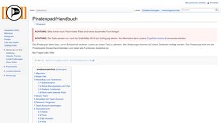 
                            2. Piratenpad/Handbuch – Piratenwiki