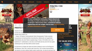 
                            2. Pirates 1709 kostenlos spielen | Browsergames.de