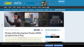 
                            7. Pirates of the Burning Sea: Piraten-MMO ab sofort Free-2-Play