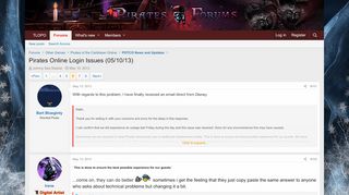 
                            5. Pirates Online Login Issues (05/10/13) | Page 6 | Pirates Forums