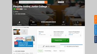 
                            4. Pirojsha Godrej Junior College, Dahanu - Colleges in Mumbai - Justdial