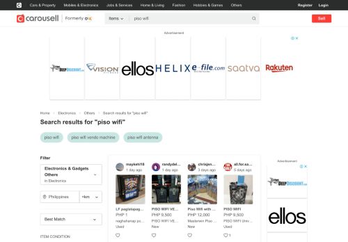 
                            7. Piso wifi - View all ads available in the Philippines - OLX.ph