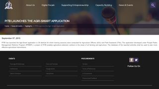 
                            11. PITB Launches the Agri-Smart Application | PITB