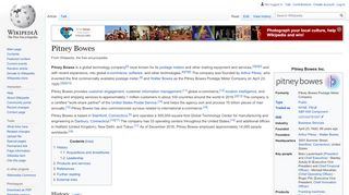 
                            4. Pitney Bowes - Wikipedia