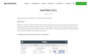 
                            2. Piwik 3.0.1 - Analytics Platform - Matomo