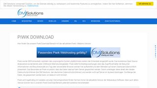 
                            9. Piwik Download kostenlos vom Hosting Profi DM Solutions