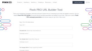 
                            11. Piwik PRO URL Builder Tool, Piwik PRO Campaign Parameters