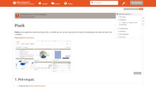 
                            12. piwik [Wiki ubuntu-fr] - Doc Ubuntu