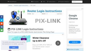
                            1. PIX-LINK Login: How to Access the Router Settings | RouterReset