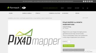 
                            7. Pix4D Mapper (12 Month Subscription) - DJI Ferntech