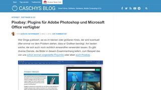 
                            7. Pixabay: Plugins für Adobe Photoshop und Microsoft Office verfügbar