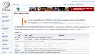 
                            5. Pixel Federation - Wikipedia