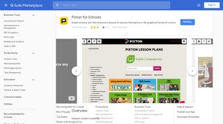 
                            9. Pixton for Schools - G Suite Marketplace