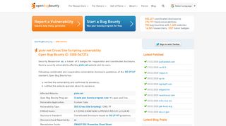 
                            7. pixtv.net XSS vulnerability | Open Bug Bounty | Website Vulnerabilities ...