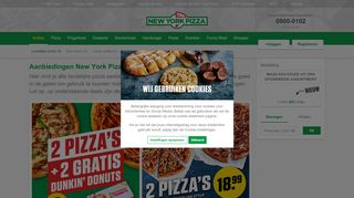 
                            3. Pizza bestellen met aanbiedingen en coupons van - New York Pizza