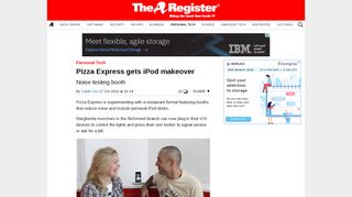 
                            12. Pizza Express gets iPod makeover • The Register