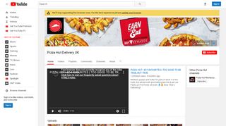 
                            10. Pizza Hut Delivery UK - YouTube