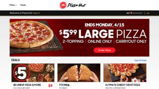 
                            7. Pizza Hut: Pizza Delivery | Pizza Carryout | Coupons | Wings & More