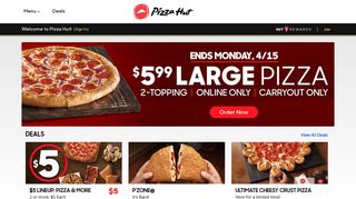 
                            9. Pizza Hut: Pizza Delivery | Pizza Carryout | Coupons | ...
