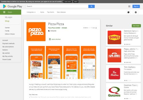 
                            4. Pizza Pizza - Apps on Google Play