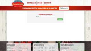 
                            2. Pizza Service Diest - Login