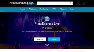 
                            11. PizzaExpress Live (Holborn) | PizzaExpress Live