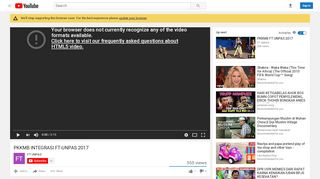 
                            11. PKKMB INTEGRASI FT-UNPAS 2017 - YouTube