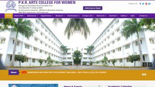 
                            9. P.K.R Arts College For Women