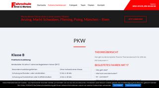 
                            7. PKW – Fahrschule Ernst & Mertens