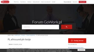 
                            13. PL allrouund plv looije - GoWork.pl