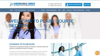 
                            3. PLAB 1 Course | GMC Exam Training - Samson Plab Courses