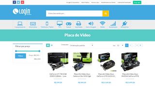 
                            3. Placa de Vídeo - Login Informática