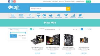 
                            7. Placa Mãe - Login Informática