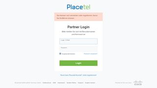 
                            2. Placetel Partnerportal