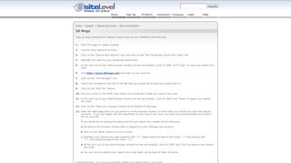 
                            11. Placing Your Searchbox Code - siteLevel