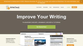 
                            4. Plagiarism Checker | WriteCheck by Turnitin