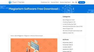 
                            3. Plagiarism Software | Duplichecker.com and Free SEO Tools