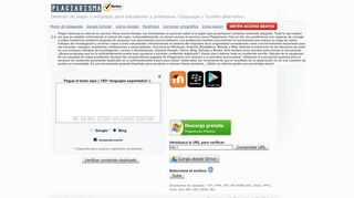 
                            2. Plagiarisma: Detector de plagio y antiplagio gratis