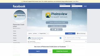 
                            7. Plainsview Credit Union - Posts | Facebook