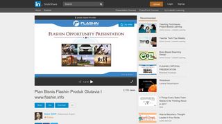 
                            7. Plan Bisnis Flashin Produk Glutavia I www.flashin.info - SlideShare