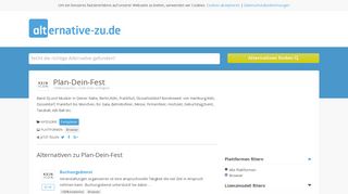 
                            2. Plan-Dein-Fest - Alternative zu