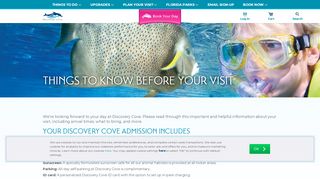 
                            8. Plan for Your Orlando Discovery Cove Vacation | Discovery Cove