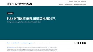 
                            10. Plan International Deutschland e.V. - Oliver Wyman