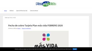 
                            4. Plan mas Vida! Visa Vale, Tarjeta visa alimentos y Tarjeta Social ...