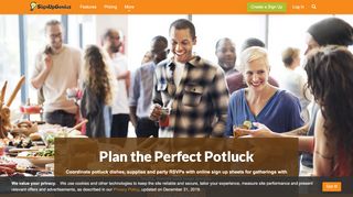 
                            2. Plan the Perfect Potluck Party with a Free Online Sign Up