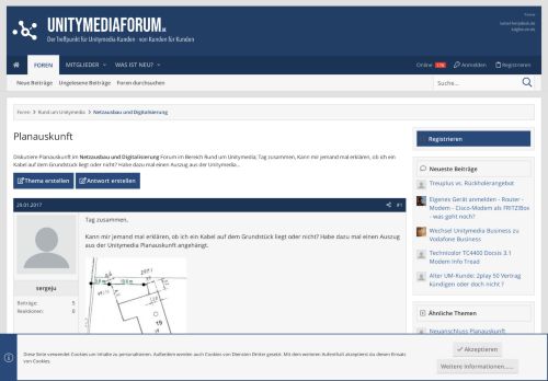 
                            7. Planauskunft - Inoffizielles Unitymedia-Forum