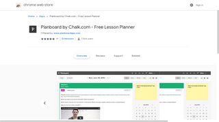 
                            3. Planboard by Chalk.com - Free Lesson Planner - Google Chrome