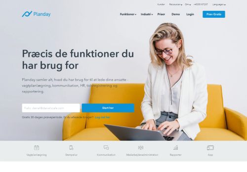 
                            3. Planday overblik og funktioner