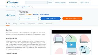 
                            9. Planday Reviews and Pricing - 2019 - Capterra