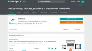 
                            10. Planday Software 2019 Pricing & Features | GetApp®